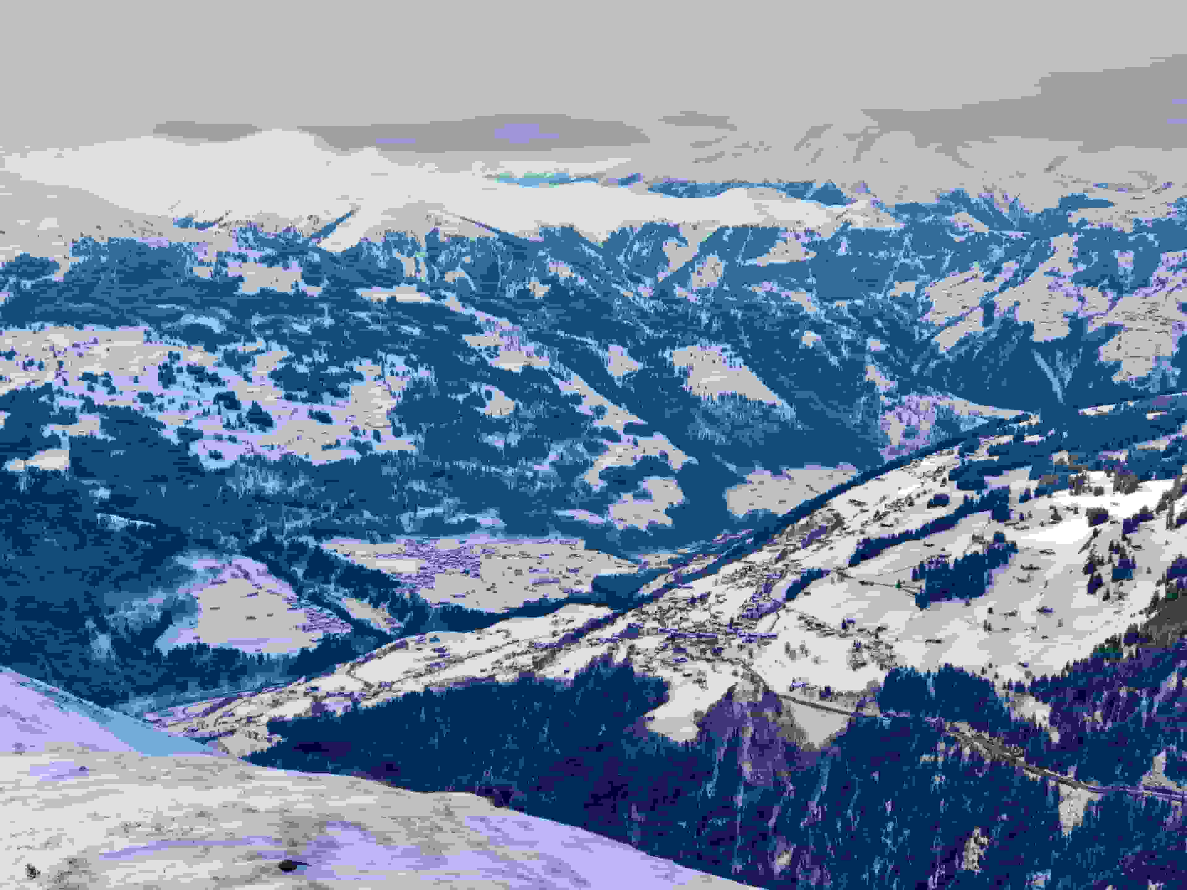 Blick ins Prättigau