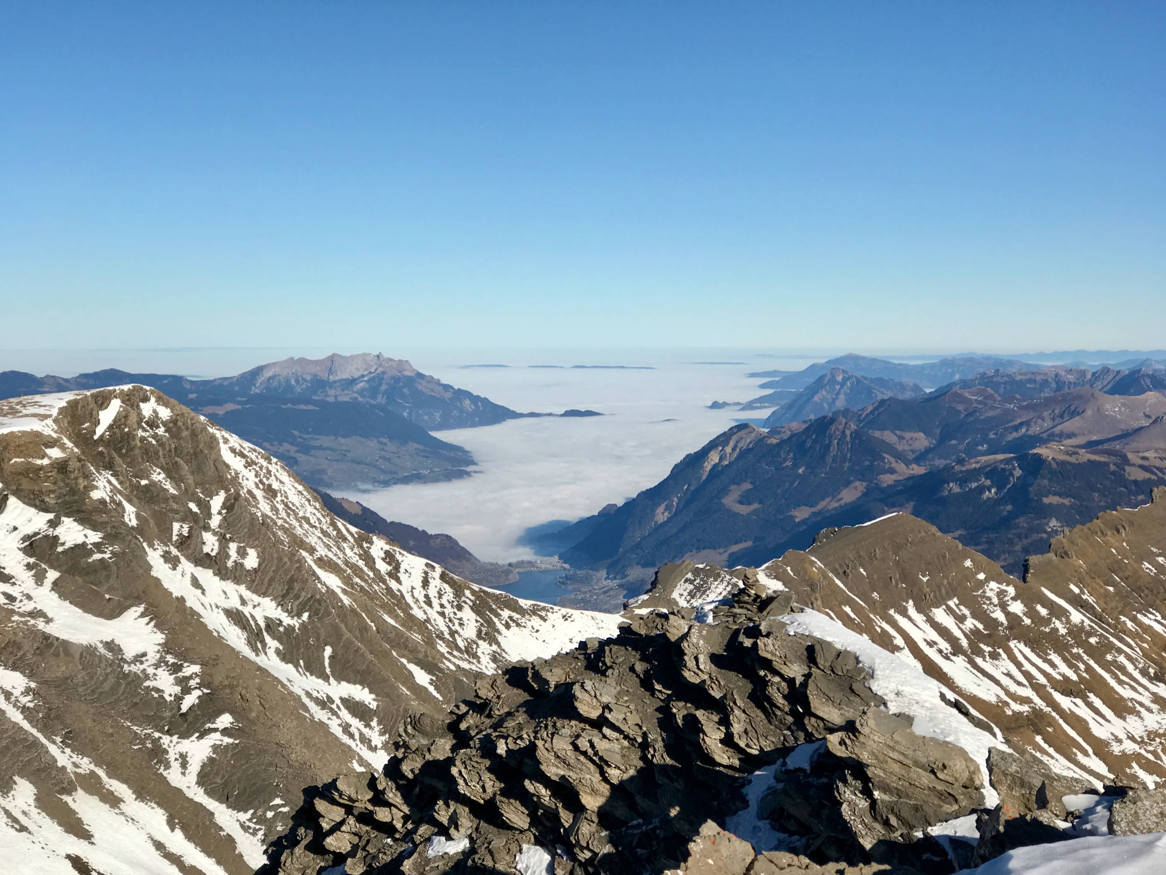 Fantastische Ausblicke zum Lungernsee und Pilatus